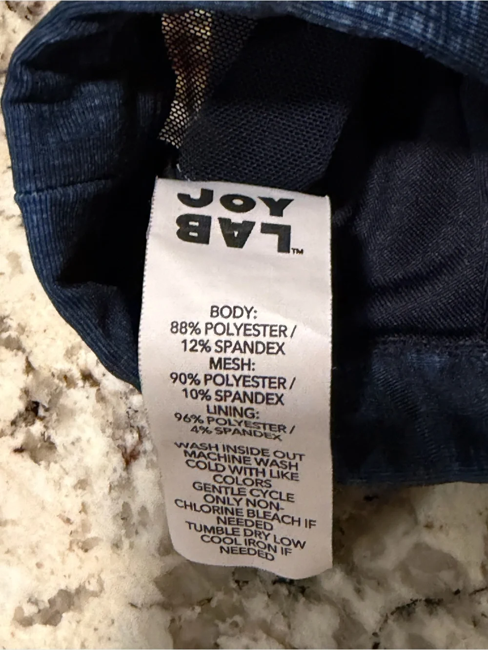 Joy Lab - Multicolored Strappy Athletic Sports Bra - Size Medium